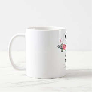 Nanny Miracle Worker Job Title Morning Coffee Mug
