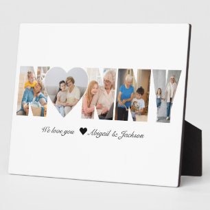 Nanny Photo Collage Gift for Grandma Plaque