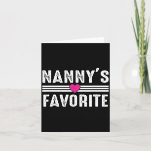 Nanny's Favorite  Card