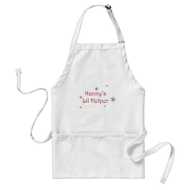 Nanny's Lil Helper Standard Apron (Front)