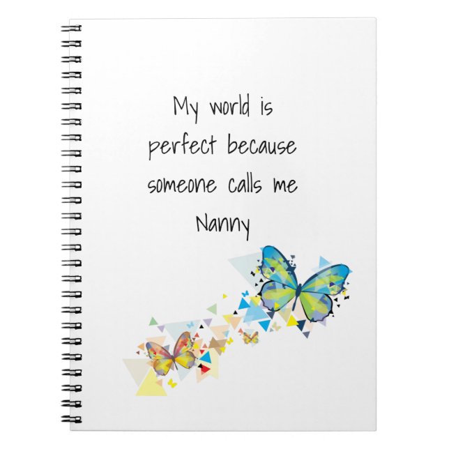 Nanny's Notebook (Front)