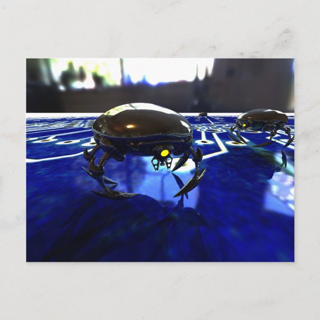 Nano Bots Postcard (Front)