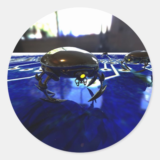 Nano Bots Sticker (Front)