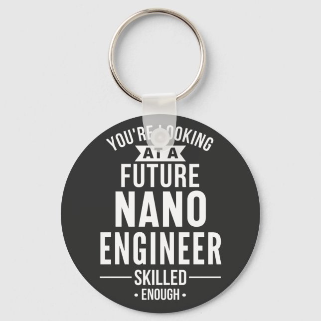 NANO engineer gift Keychain (Front)