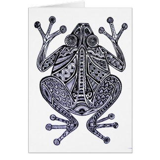 Nanook the Frog Blank Card