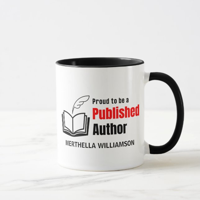 NaNoWriMo PUBLISHED AUTHOR Writer Mug (Right)