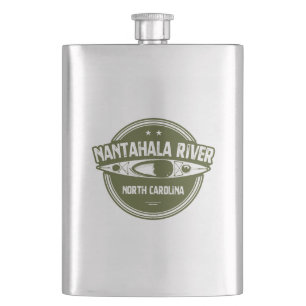Nantahala River, North Carolina Hip Flask