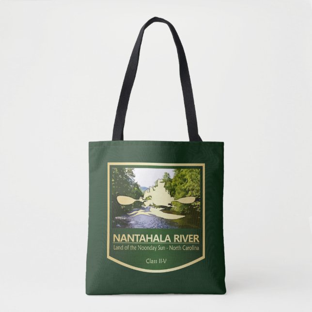 Nantahala River (PFK) Tote Bag (Front)