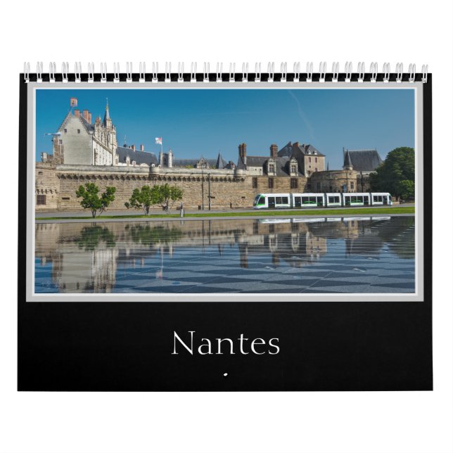 Nantes, France, Brittany, Europe Calendar (Cover)