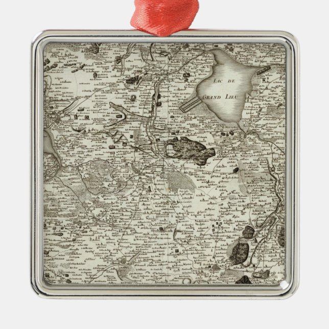 Nantes Metal Ornament (Front)