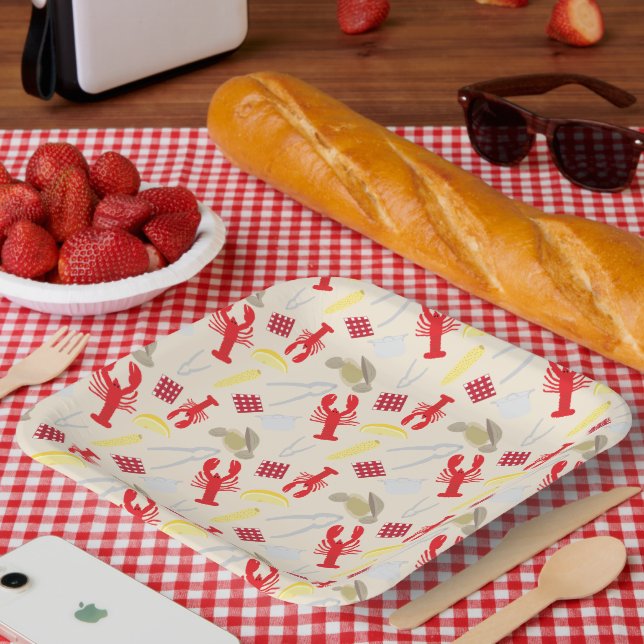 Nantucket Clambake Paper Plates (Picnic)