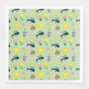 Nantucket Daffodil Weekend Paper Napkins