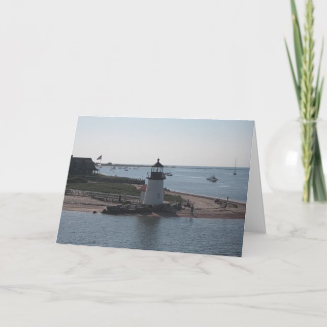 Nantucket Lighthouse Card (Front)