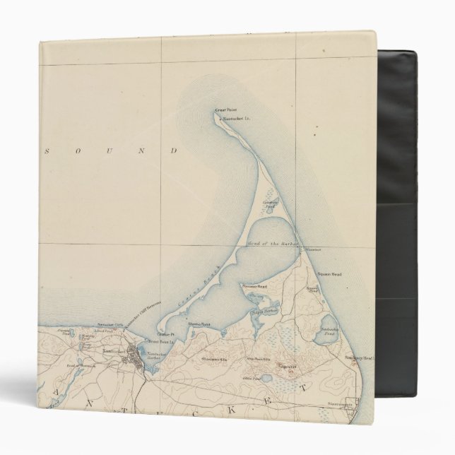 Nantucket, Massachusetts Binder (Front/Inside)