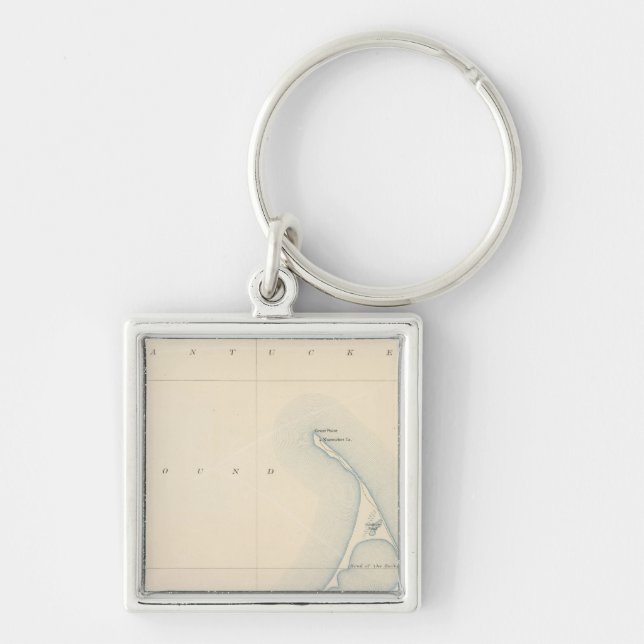 Nantucket, Massachusetts Keychain (Front)