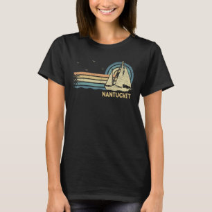 Nantucket Massachusetts Sailing Vacation Boating S T-Shirt