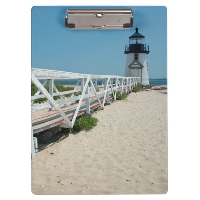 Nantucket. Old Wooden Lighthouse Clipboard (Front)