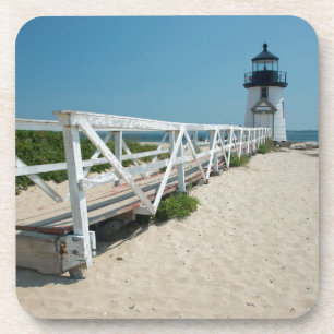 Nantucket. Old Wooden Lighthouse Coaster
