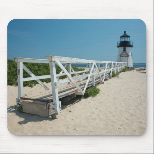 Nantucket. Old Wooden Lighthouse Mouse Pad