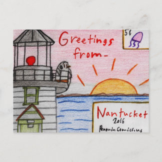 "Nantucket" postcard