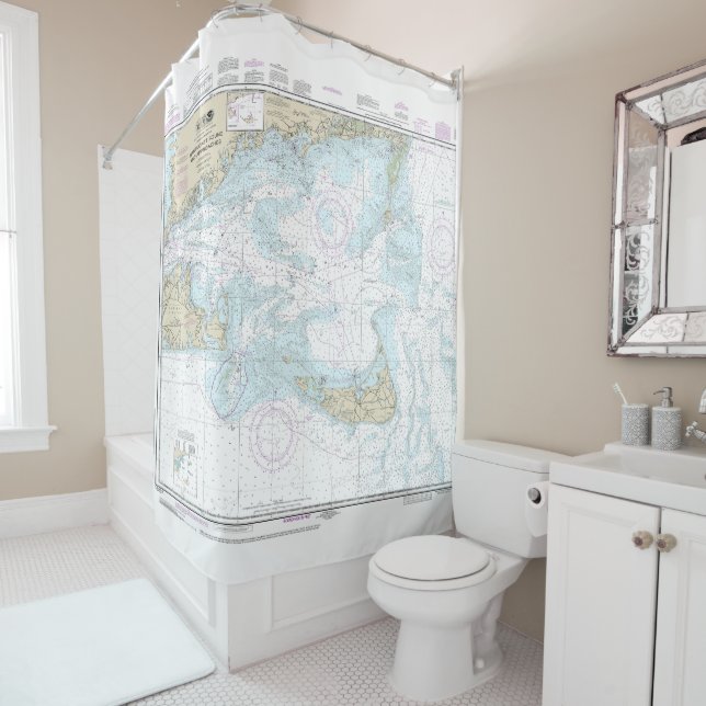 Nantucket Sound and Approaches Nautical Chart 1323 (In Situ)