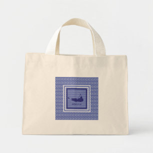 Nantucket This Way That Way Zip Code Tote Bag