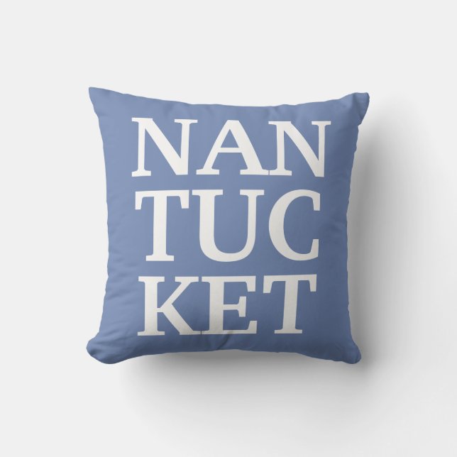 Nantucket Throw Pillow (Front)