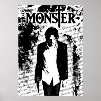Naoki Urasawas Monster - Anime  Manga Poster