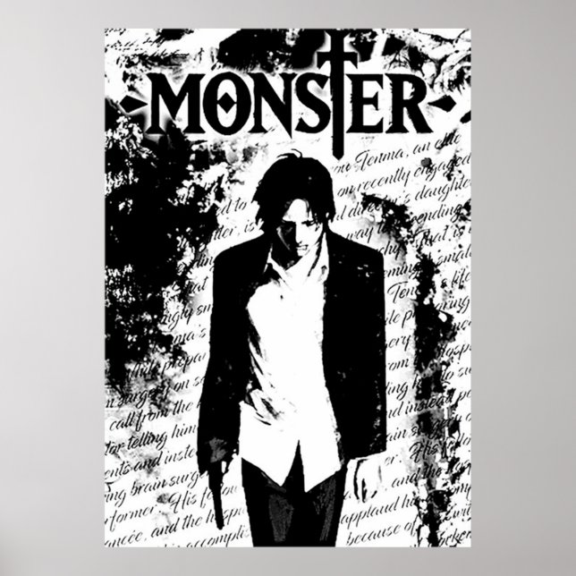 Naoki Urasawas Monster - Anime  Manga Poster (Front)
