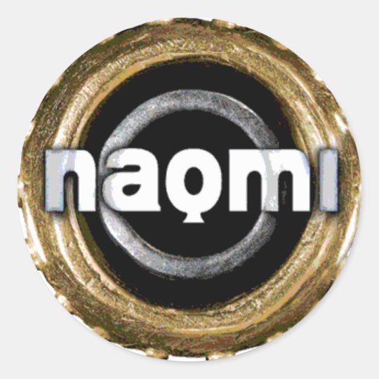 Naomi logo sticker
