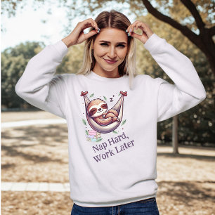 Nap Hard Sloth Sweatshirt
