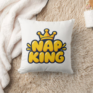 Nap King Throw Pillow