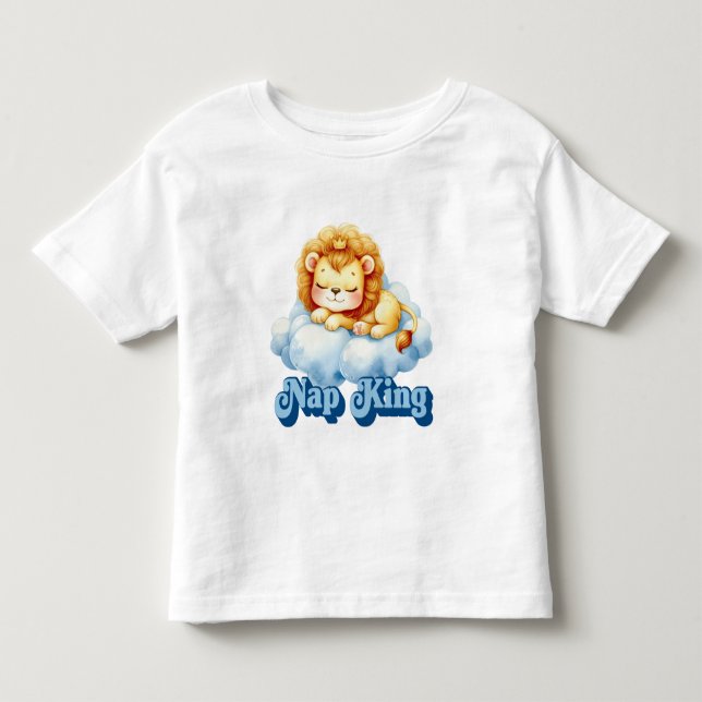 Nap King Toddler T-shirt (Front)