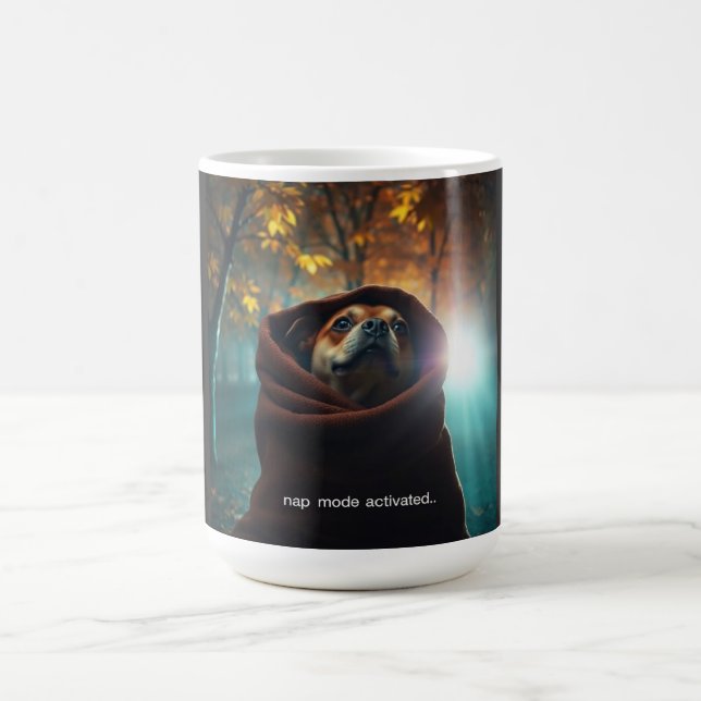 nap mode activated coffee mug (Center)