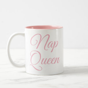 Nap Queen Mug   Citation drôle et Humour Slogan Mu