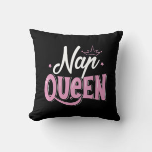Nap Queen Throw Pillow