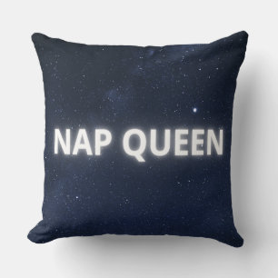 Nap Queen Throw Pillow