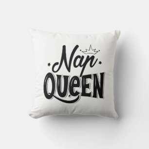 Nap Queen Throw Pillow