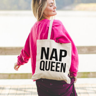Nap Queen Tote Bag