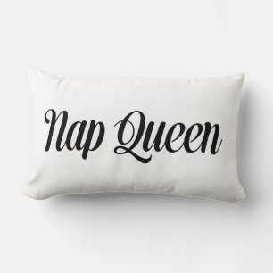 Nap Queen Typography Lumbar Pillow