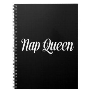 Nap Queen Typography Notebook