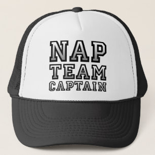Nap Team Captain Funny Ball Cap Hat