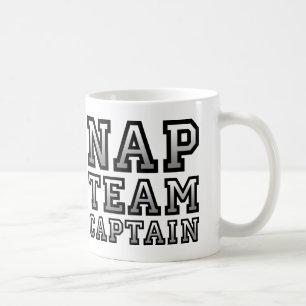 Nap Team Captain Funny Mug Travel Mug