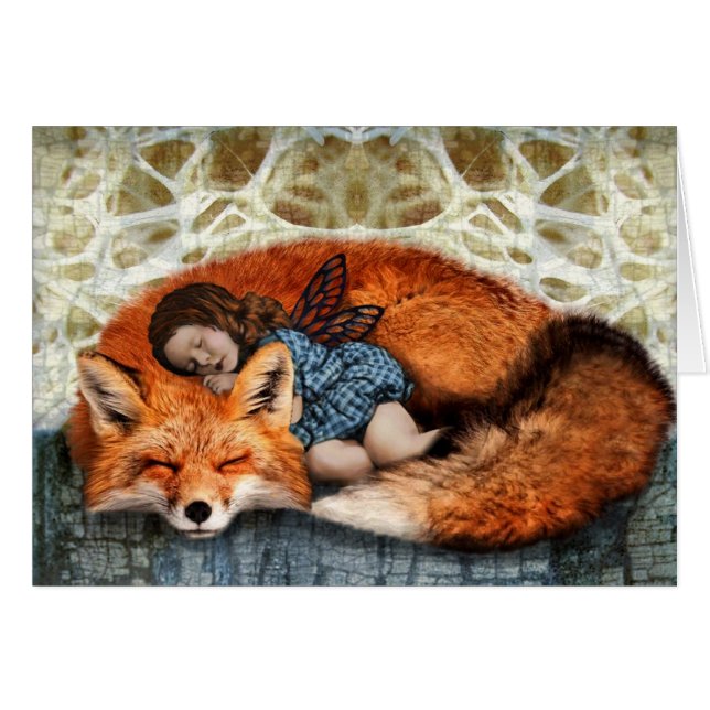 Nap Time (Fox & child) (Front Horizontal)
