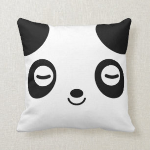 Nap Time Panda Throw Pillow