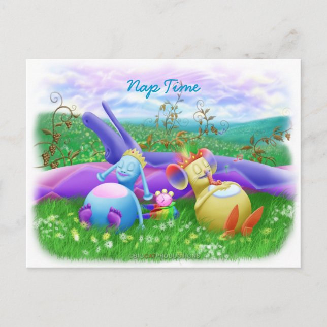 Nap Time Postcard (Front)