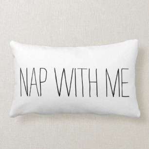 Nap with me lumbar pillow