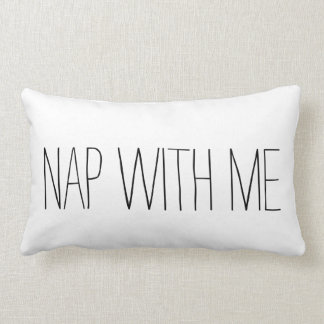 Nap with me lumbar pillow