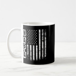 Napa Father's Day American Flag 4th Of July  Coffee Mug