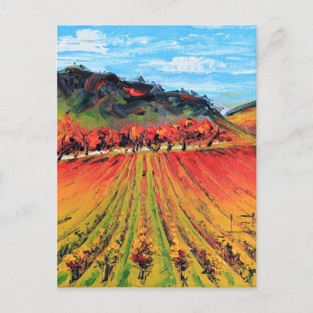 Napa Valley by Lisa Elley Postcard (Front)